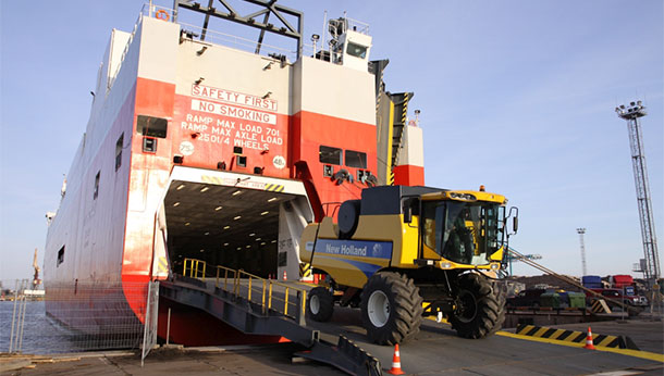 TRANSPORTATION OF TRUCKS, CONSTRUCTION, AND AGRICULTURAL MACHINERY
